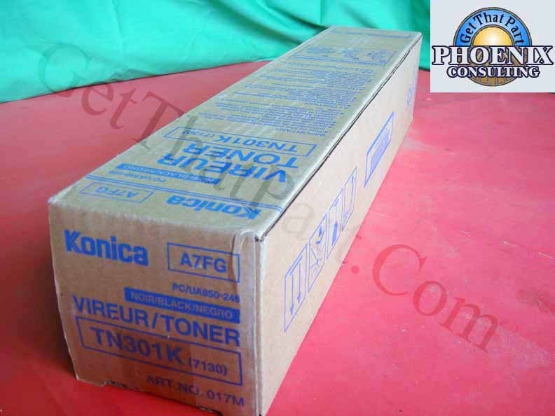 Konica Minolta 7130 Copier TN301K 950-246 Oem Toner New