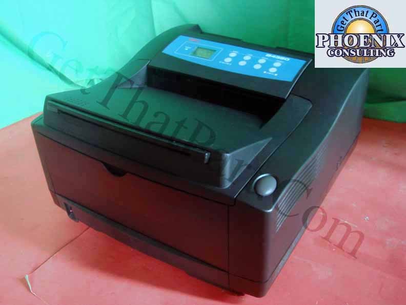 Okidata B4350n B4350 Black Netwk Personal Laser Printer