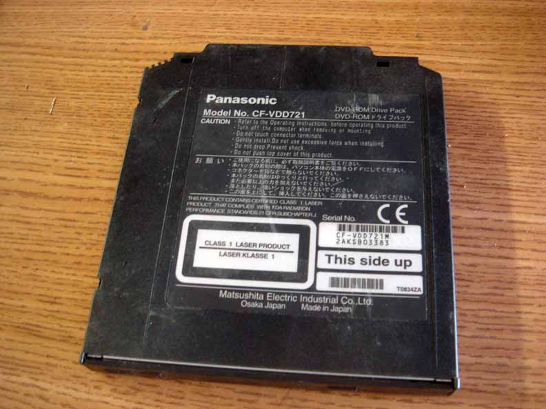 Panasonic CF-71 CF-72 Laptop DVD-ROM Drive CF-VDD721