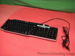 Dell SK-8135 Multimedia USB HUB Computer Keyboard