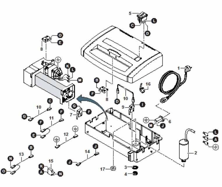 HSM Classic 104 CC SC 108 CC SC Paper Shredder Oem Snap Switch New