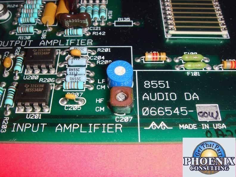 Grass Valley 8551 DA DIST AMP 8553 GEN Audio Controller