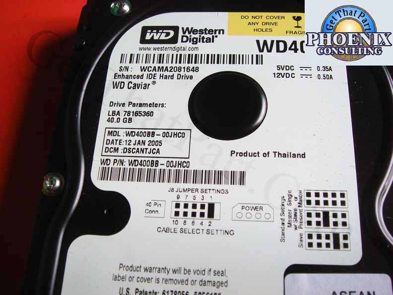 HP 1050C 1055CM C607569285 69281 Plus Internal Hard Drive Kit