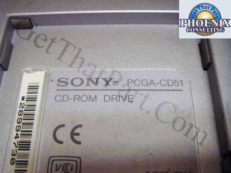 Sony PCGA-CD51 VAIO External CD-ROM Disc Drive Assy