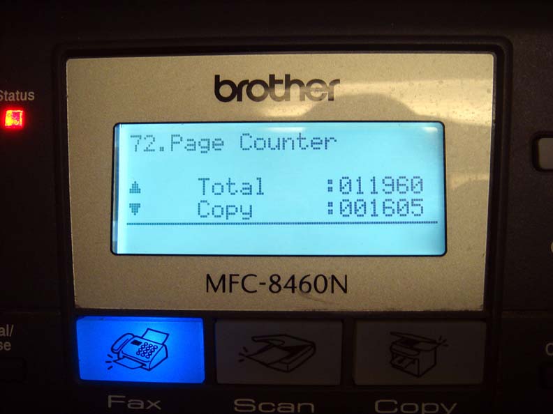 Brother MFC8460N Network Laser Fax Scanner Printer