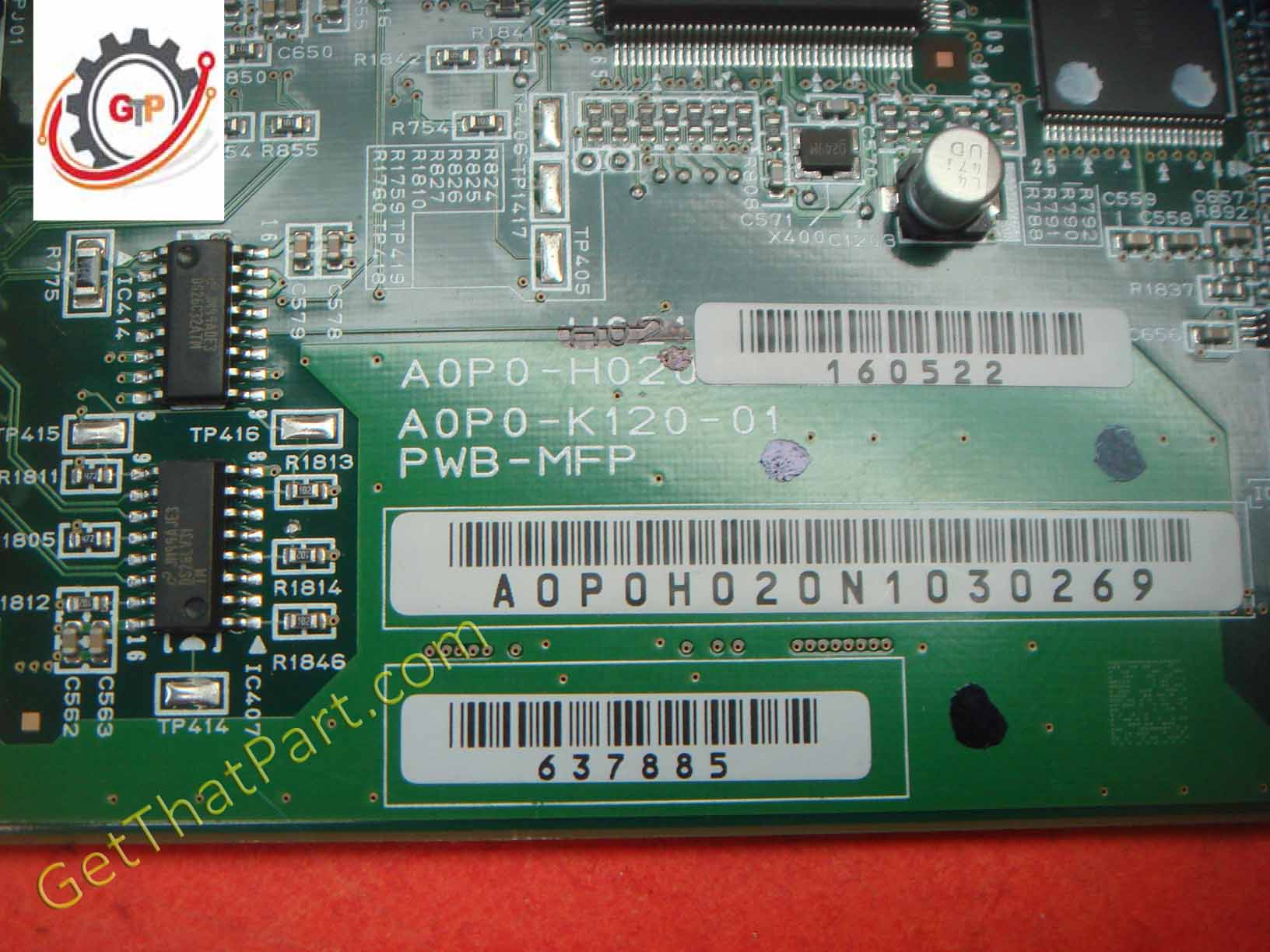 PRCB+HDD+FAX Konica Minolta Bizhub C452 PWB-MFP Main Board A0P0H02003 