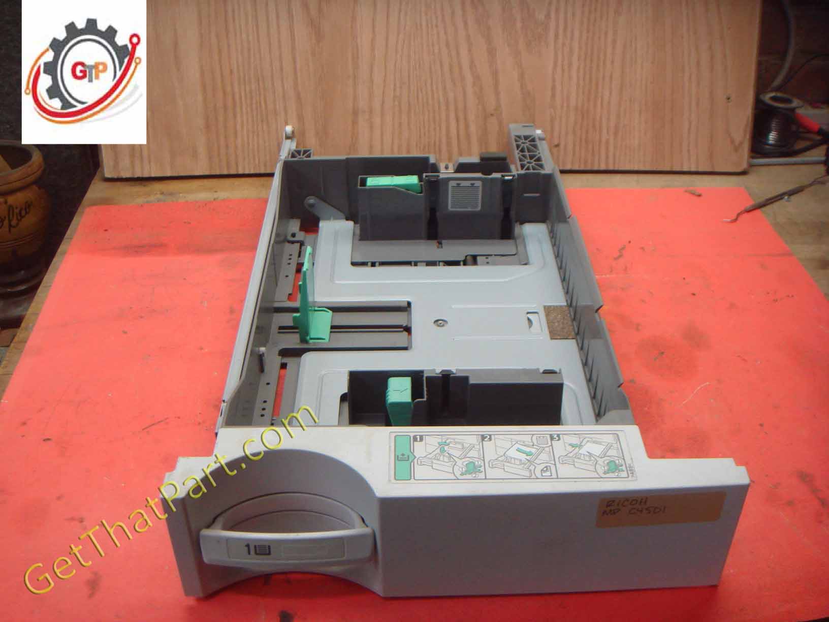 Ricoh paper misfeed but no paper j001 image