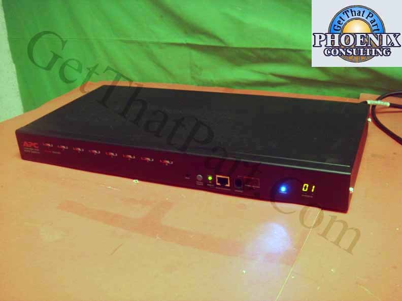 APC AP5201 5201 KVM Multi-Platform 8 Port Rack Switch