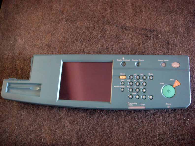 Canon FG6-8933-000 C3200 C3220 Control Panel Assembly