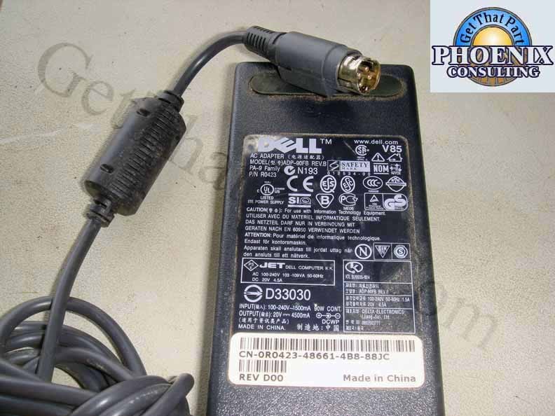 Dell R0423 OEM 2001FB Display Power Adapter Supply