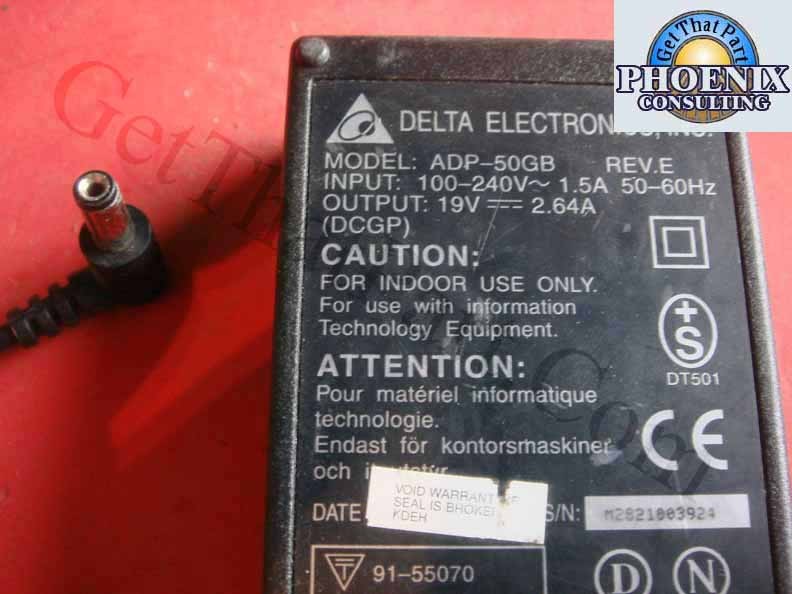 Delta ADP-50GB OEM AC Adapter 19V 2.64A