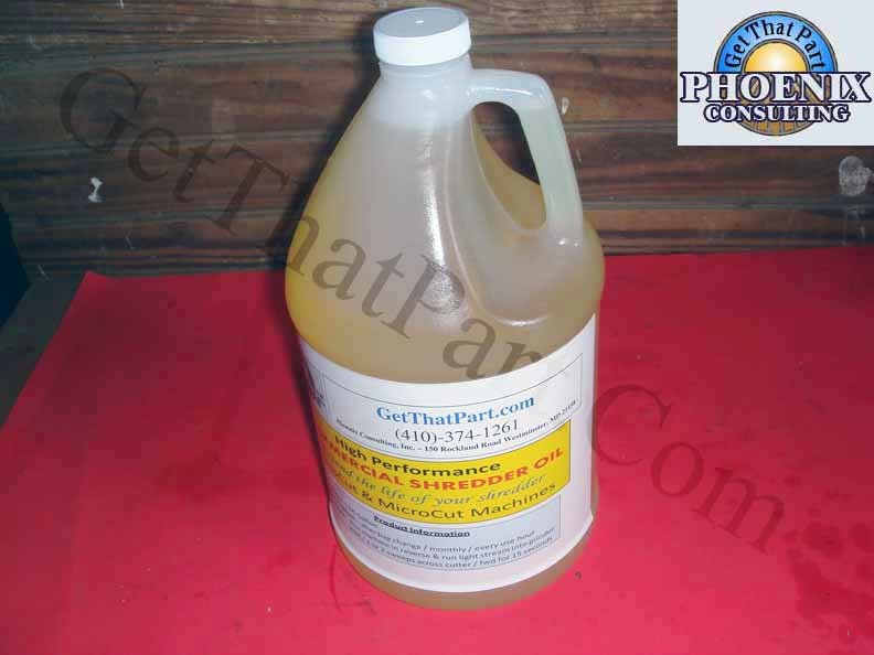 GetThatPart Commercial Shredder Oil Lubricant - Gallon