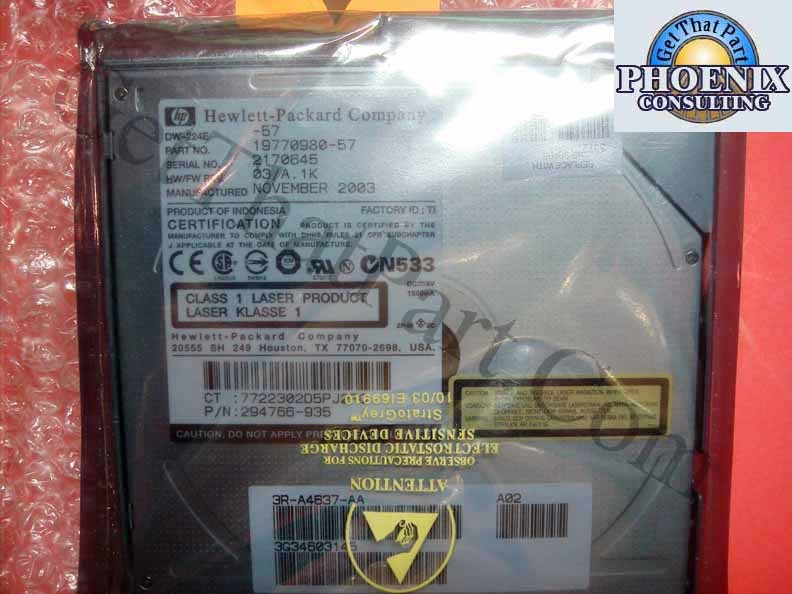 HP Slim CD RW/DVD-Rom Drive DW-244E 19770980-57 New
