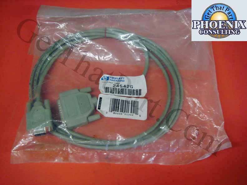 HP 10' Serial RS-232 Cable 25DB25 to DB9 24542G New