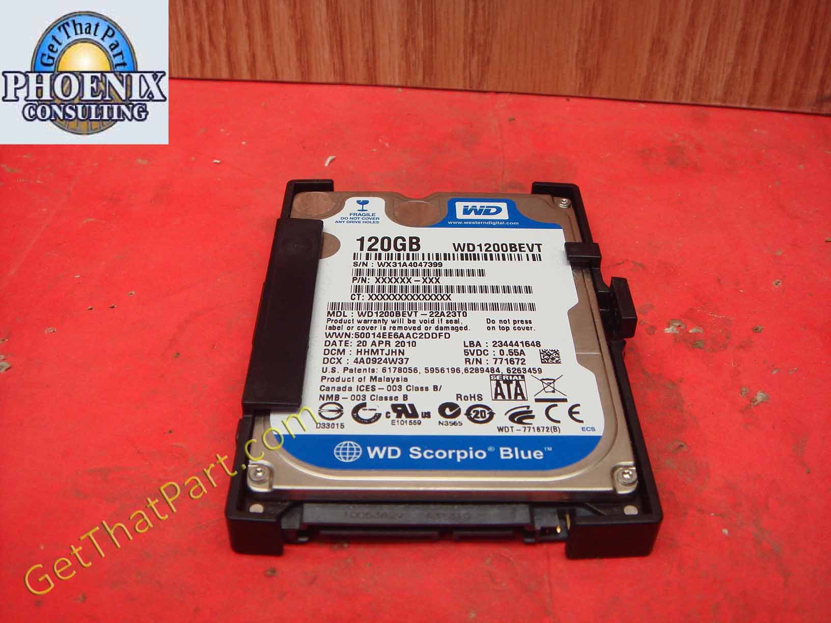 HP M9040 MFP Genuine Oem 120Gb Sata Hard Drive 5851-3833