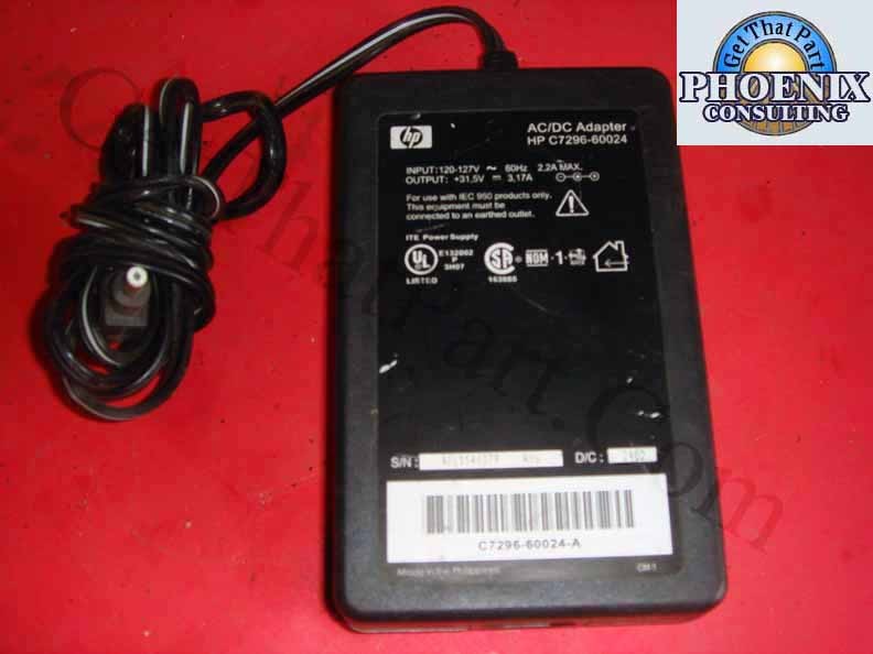 HP OEM OfficeJet D Series C7296-60024 Power Adapter