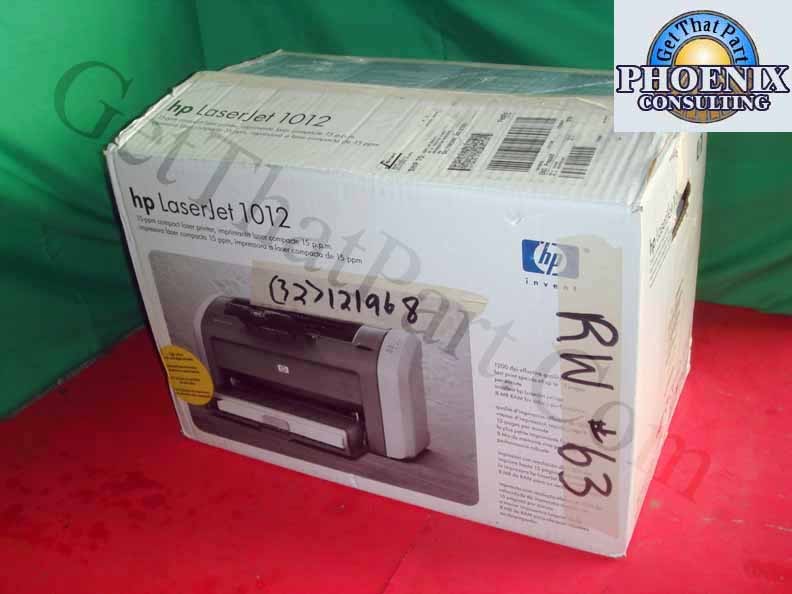 HP Q2461A LaserJet 1012 15ppm Desktop USB Laser Printer New