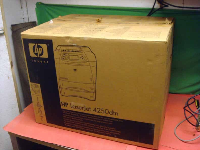 HP LaserJet 4250DTN Q5403A Duplex Tray 3 Printer New Box