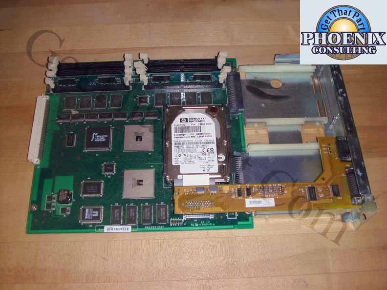 HP C4131 Color LaserJet 8500 Formatter w/ C2986 2G HDD