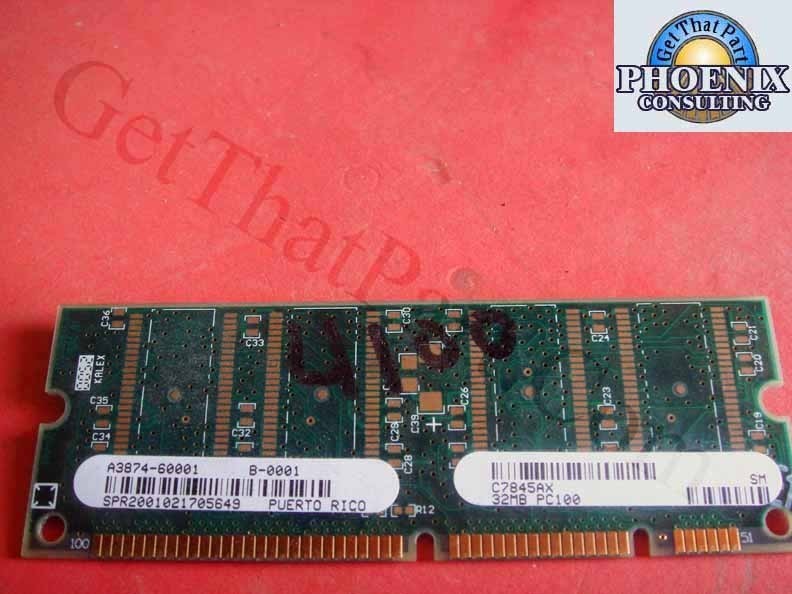 HP 4100 C7845AX A3874-60001 32Mb Memory Module 100 Pin