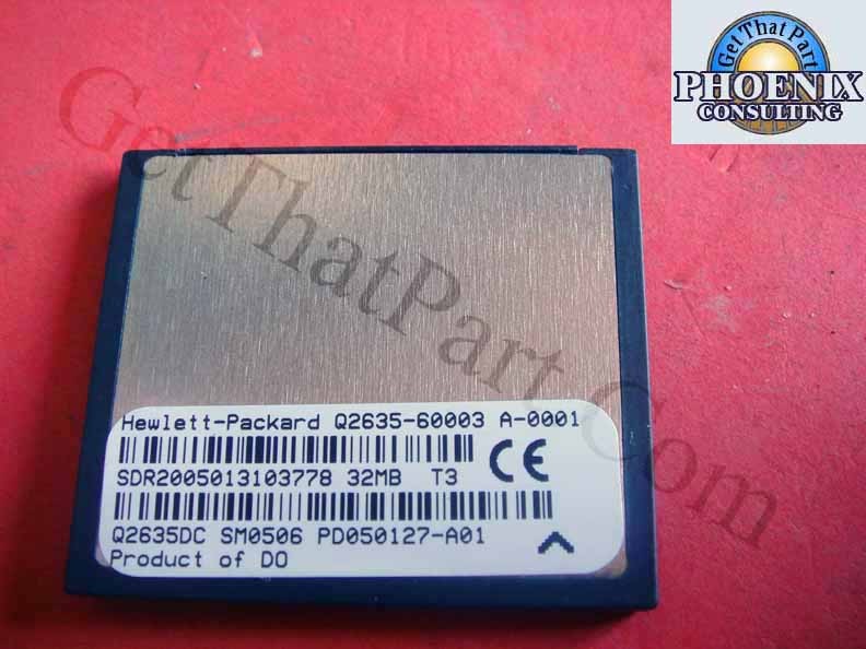 HP Q2635-60003 Q2635DC 9040 32M Flash Card Memory