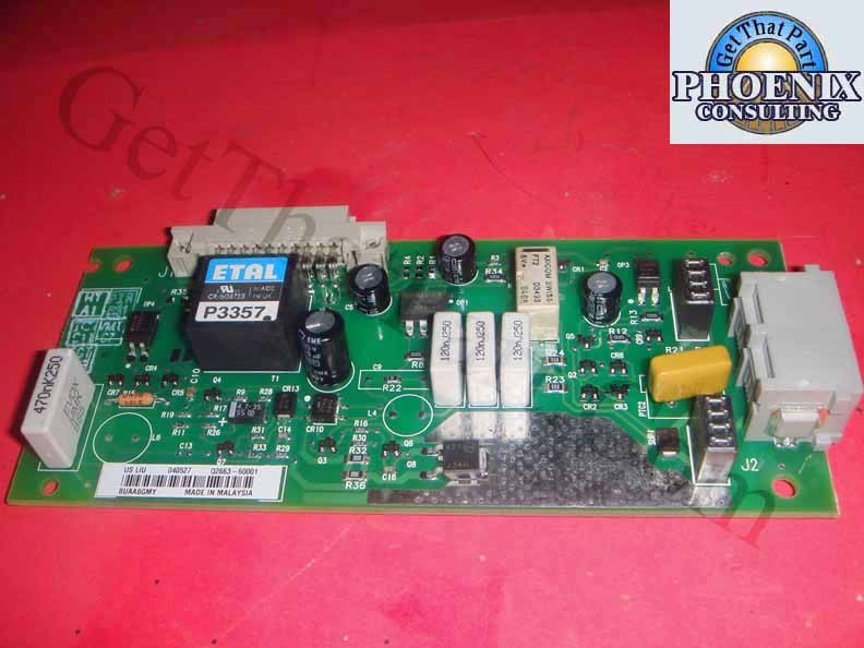 HP 3015 Q2663-60001 LIU PC Board for Fax Capabilities