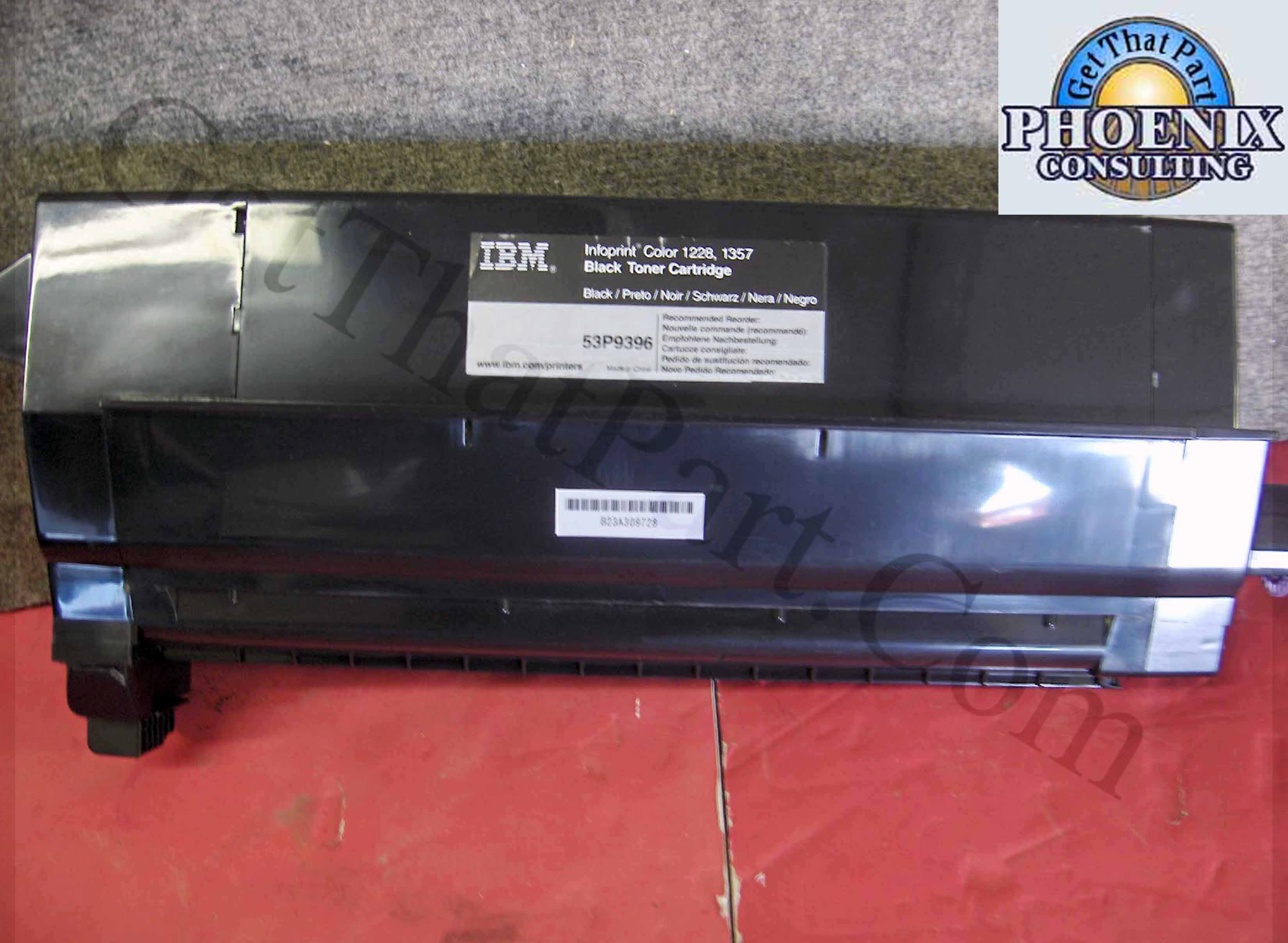 IBM Lexmark 53P9396 InfoPrint 1228 1357 Oem Black Toner Cartridge