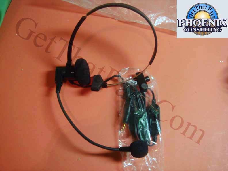 Ideal HSI Headset with Microphone and Volume Control Port