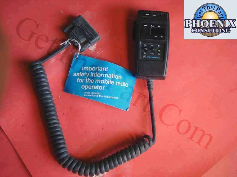 Motorola HCN1053A Spectra Radio Hand Held Control Head