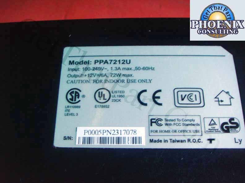 Planar PPA7212U LCD Monitor Power Supply Adapter