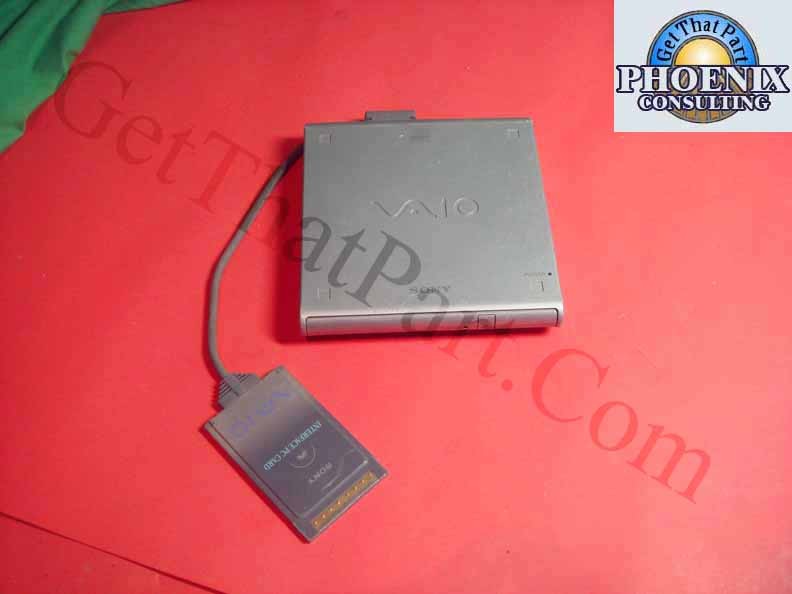 Sony PCGA-CDRW52 VAIO External CD-RW PC Card Laptop Disc Drive Assy