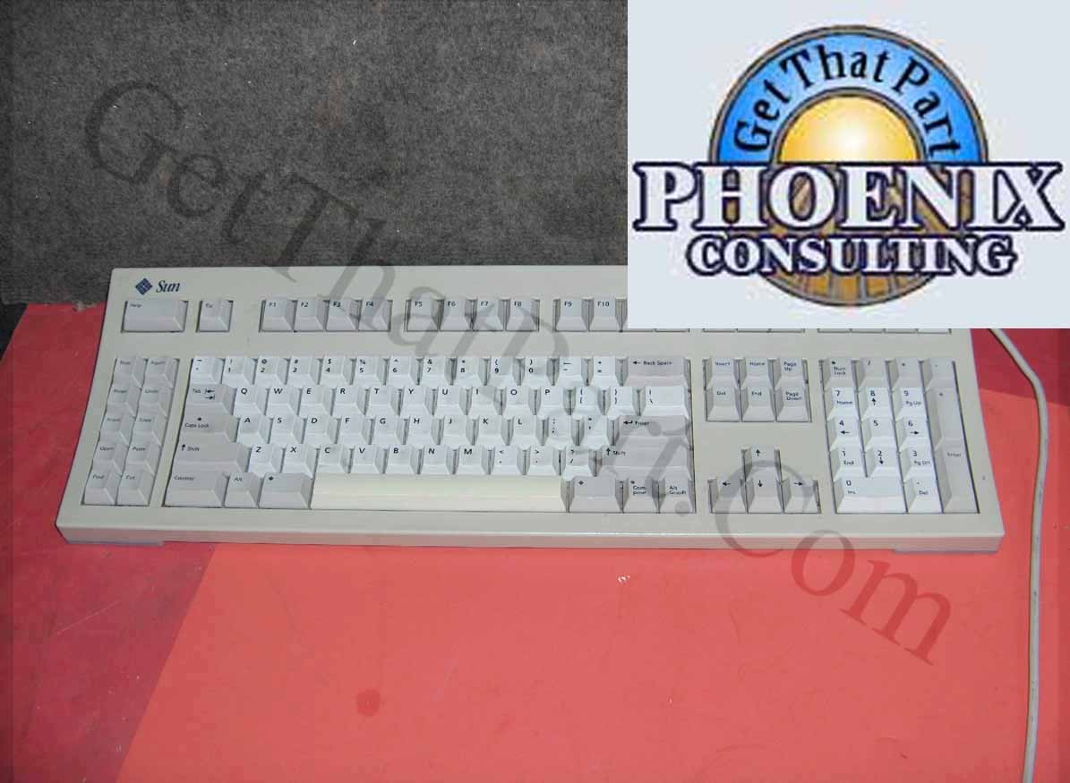 Sun 320-1233-02 Keyboard 320123302 Type 5c Unix Keyboard