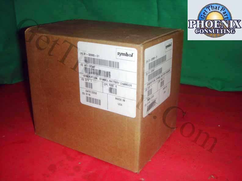 Symbol 21-32665-21 213266521 Battery Charger New OEM Box