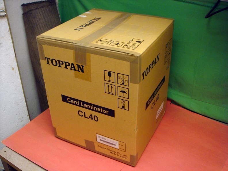 Toppan Viisage CL40 Dual Side Patch Card Laminator New