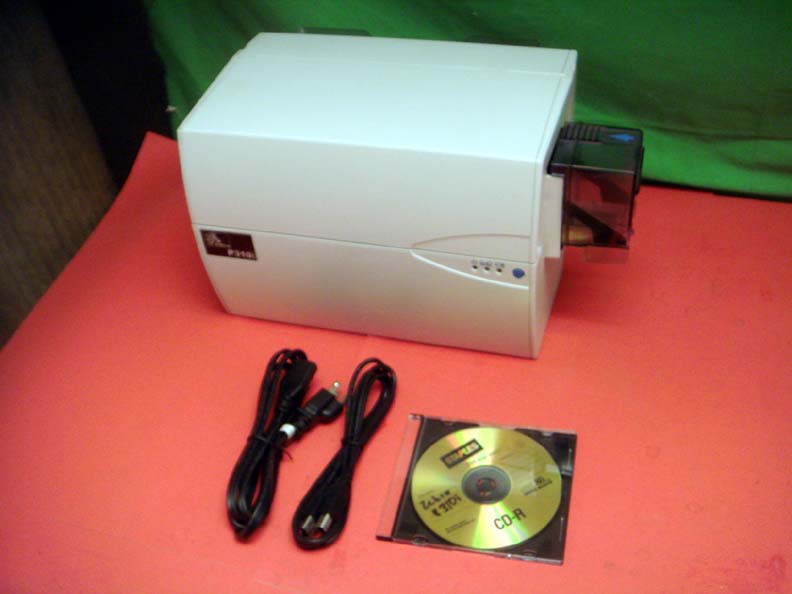 Zebra p310i Fast 300dpi Usb Color ID Card Badge Printer