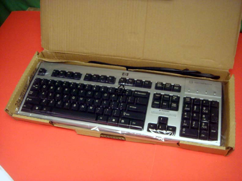 HP Kus0133 Usb Black Keyboard Smart Card Terminal New