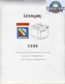 Lexmark 22R0010 C500 5023-110 Color Network Laser Printer - 1K