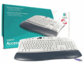 New Logitech Deluxe Access Multimedia Ps2 Oem Keyboard