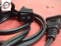 Fellowes P-58C P58C P-58Cs Paper Shredder Power Cord Cable W Switch