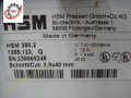 HSM 390.2 Cross-Cut 2HP Commercial German Departmental Paper Shredder