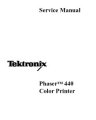 Xerox/Tektronix 440 Color Printer Service Manual