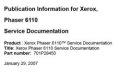 Xerox Phaser 6110  Service Documentation