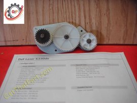 Dell 5330dn Complete Oem Fuser Drive Gear Idle Unit Assembly
