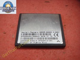 HP 4650 Genuine Oem Compact Flash Firmware 32M Memory Q2635AB