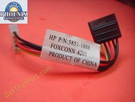 HP CM4730mfp 4730 mfp Hard Drive Power Cable Assembly 5851-1888