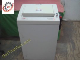 HSM 411.2 MicroCut Lvl 5 NSA German Auto Oil Industrial Paper Shredder