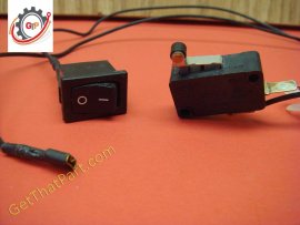 HSM ShredStar PS817C Paper Shredder OEM Rocker Switch Assembly