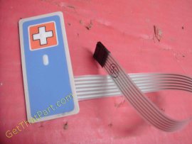 Hill Rom Care Assist P1170D Membrane Nurse Call W Ribbon Assy Tested