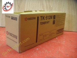 Kyocera C5020 Genuine OEM TK-512M Magenta Toner Cartridge New Seal Box