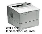 HP LaserJet 4000 B/W Laser printer - 17 ppm - 600 sheets